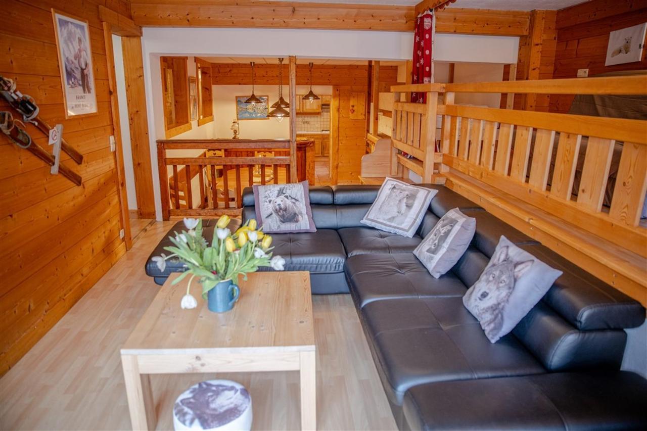 Apartmán Le Mont Blanc La Giettaz Exteriér fotografie